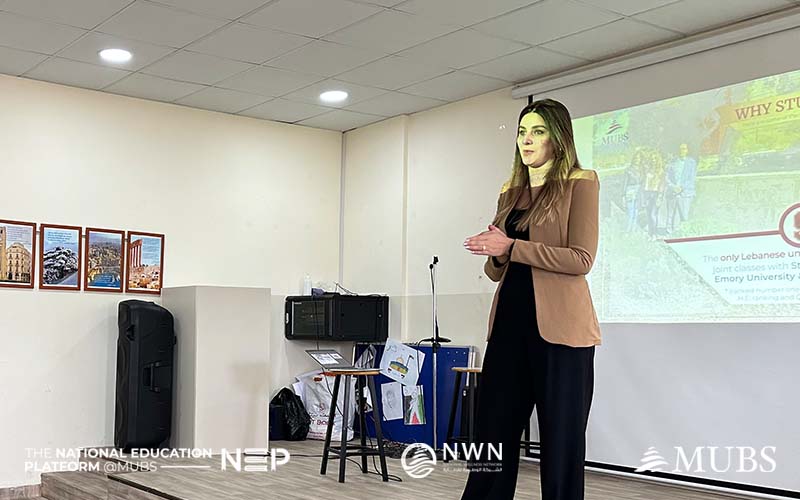MUBS & NWN Organize a Health Day at the Hasbaya Offical High School