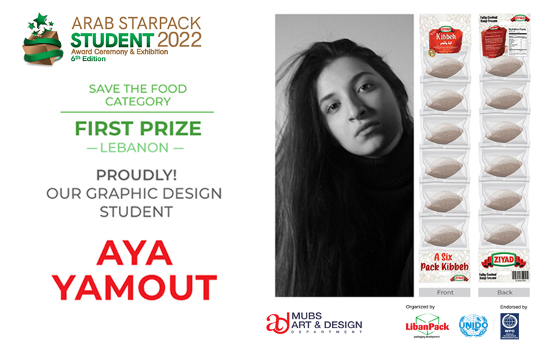 Student Aya Yamout Wins First Prize for her Innovative Project 