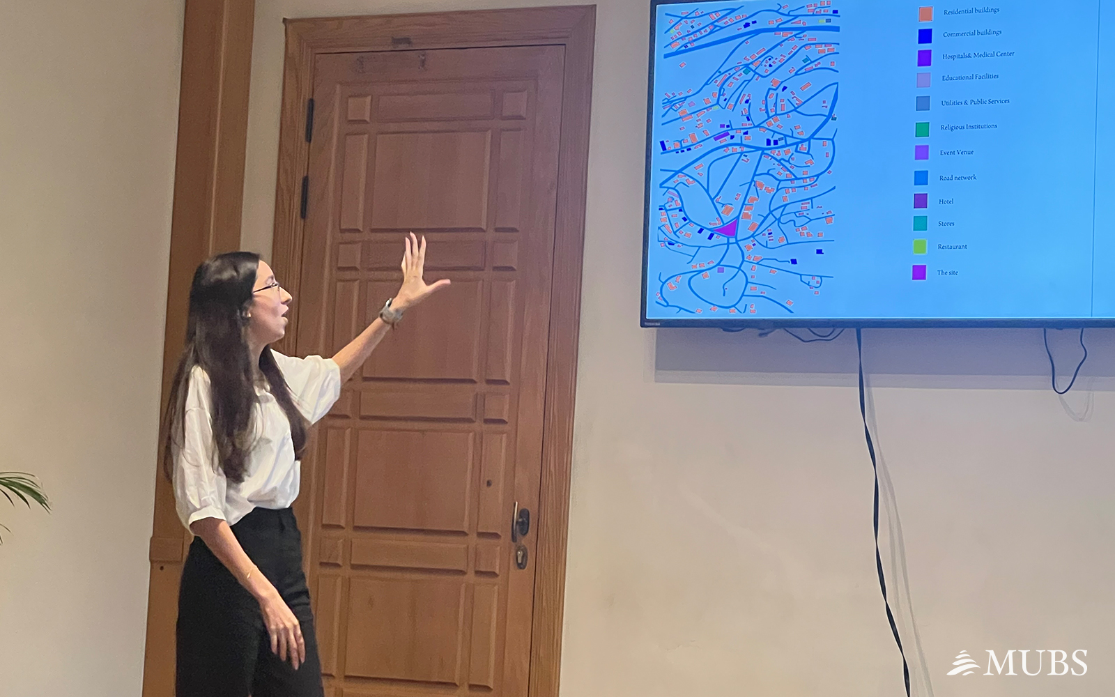 Interior Design Students Present Embassy Garden Proposals to Aley Municipality