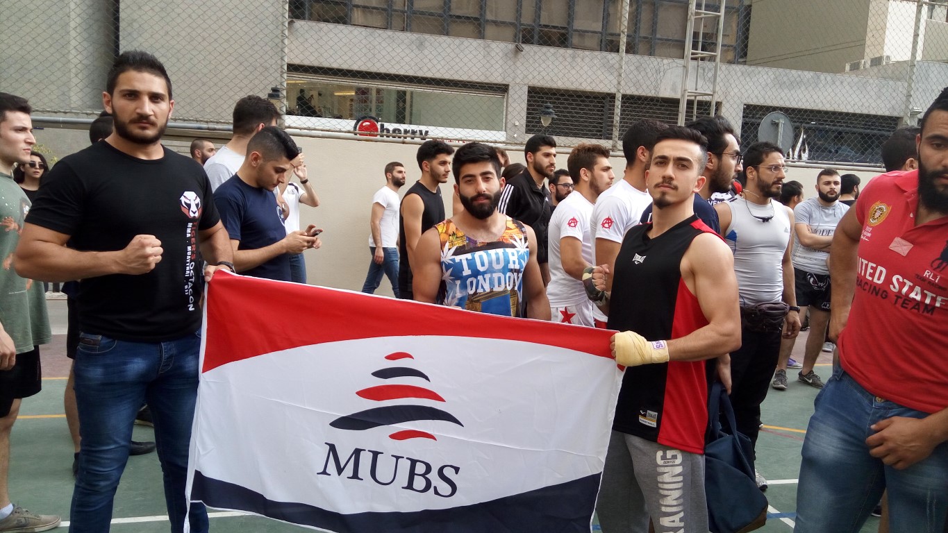 MUBS Students at the Lebanese Universities Muay Thai Championship