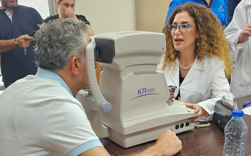 MUBS Collaborates with the Arab Union for Optometry Professions in a Successful Vision Screening Campaign