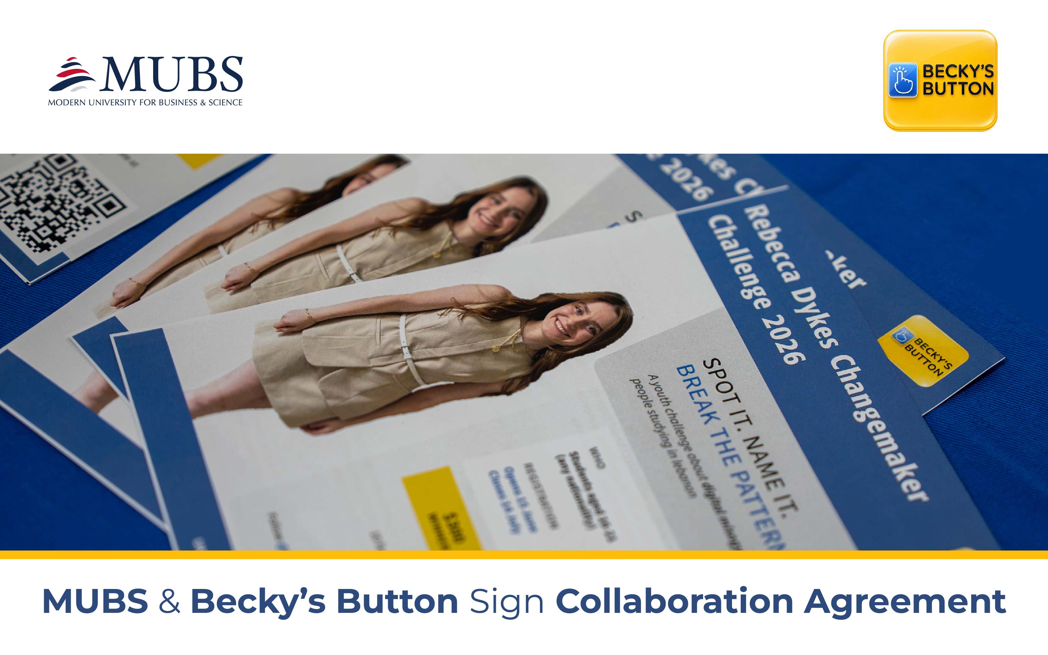 MUBS & Becky’s Button Collaborate to Promote Youth Leadership & Gender-Based Violence Prevention