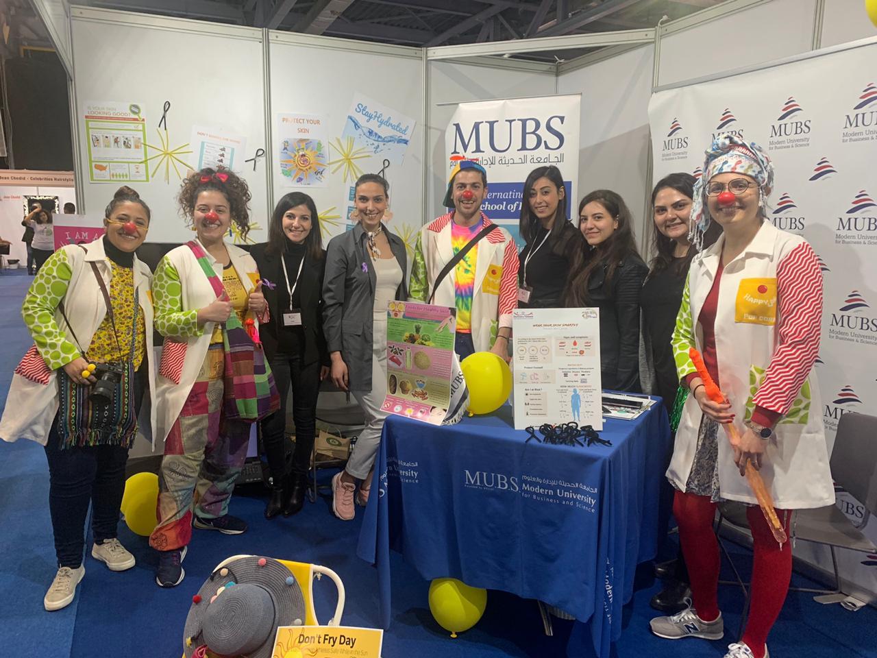 MUBS Participates in Cancer Awareness Village at Forum De Beirut 