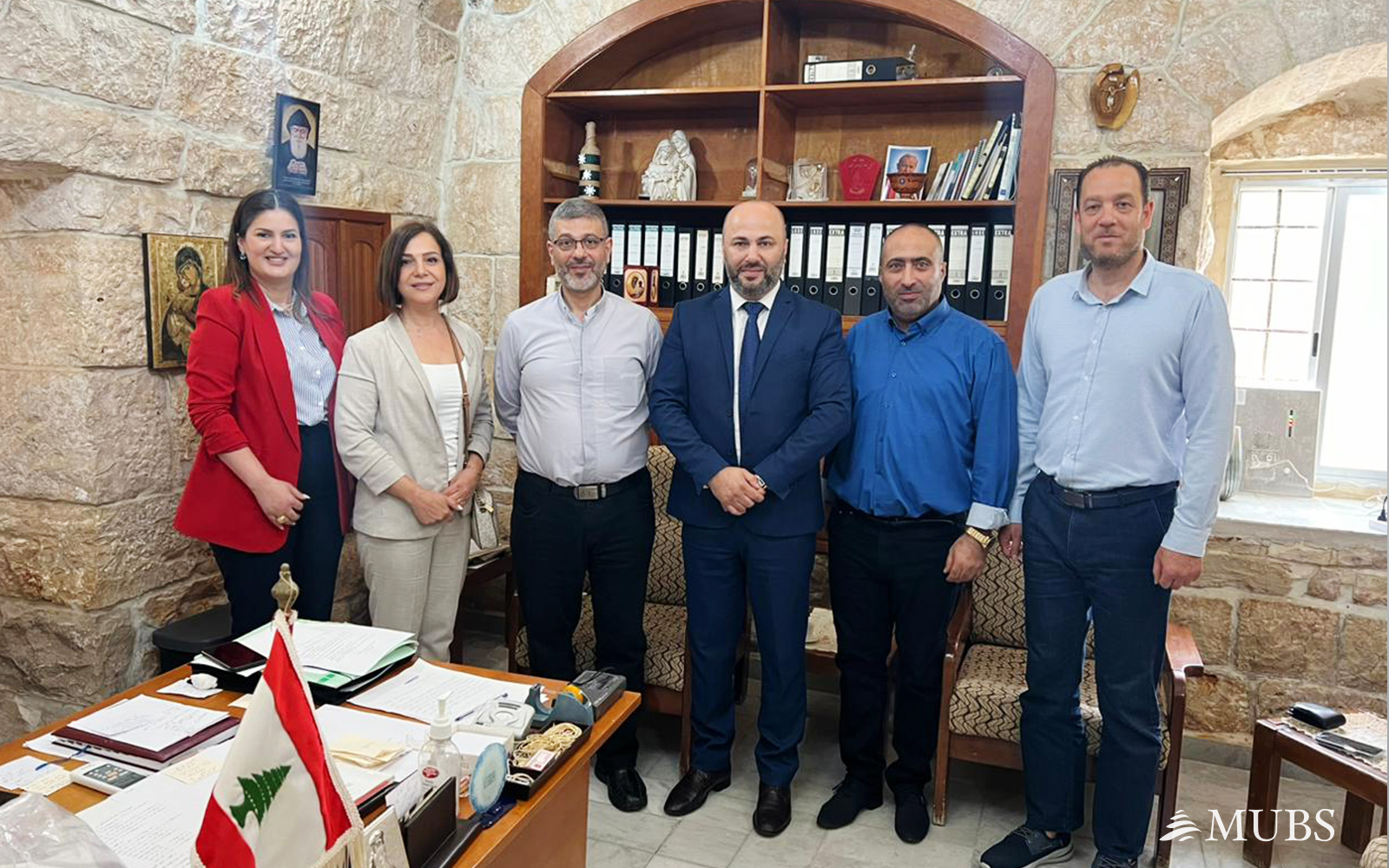 MUBS Explores Collaborative Opportunities with Deir El Moukhalles Monastery to Foster Sustainable Development