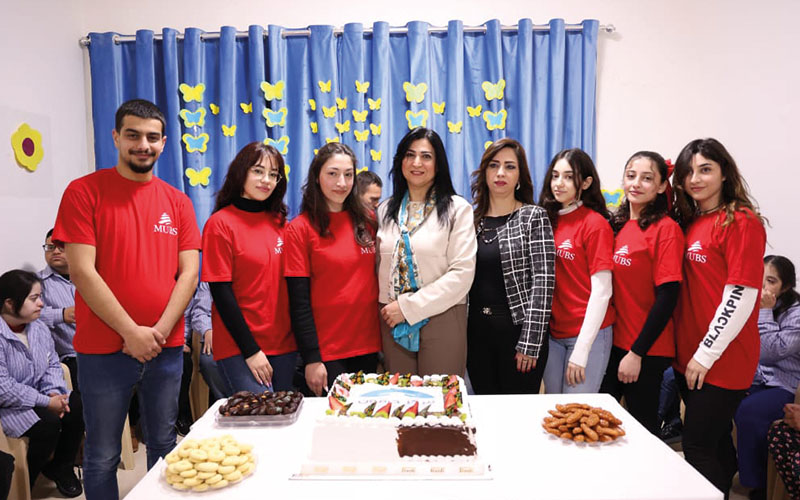 MUBS Students Bring Joy to Haramoun Center Celebration