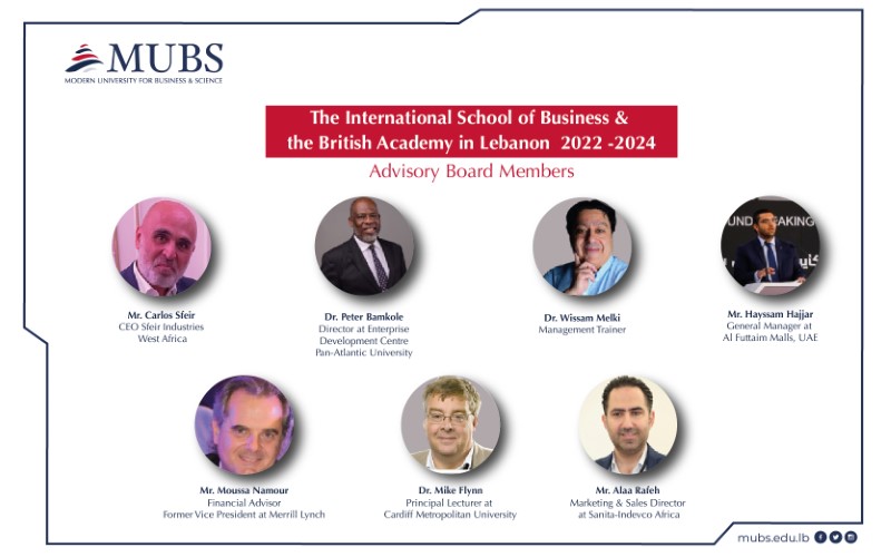 ISB Advisory Board for 2022-2024