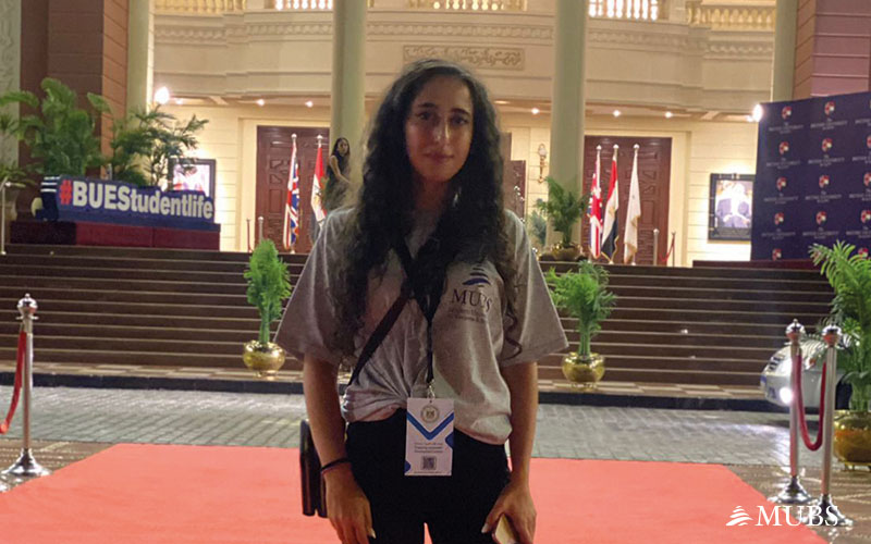 Two Social Work Students Represent MUBS at the Sustainable Development Leaders Program Seminar in Egypt